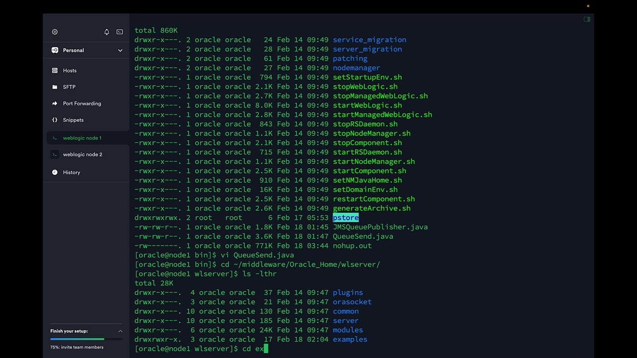 JMS High Availability on Oracle Weblogic using Uniform Distributed Queue