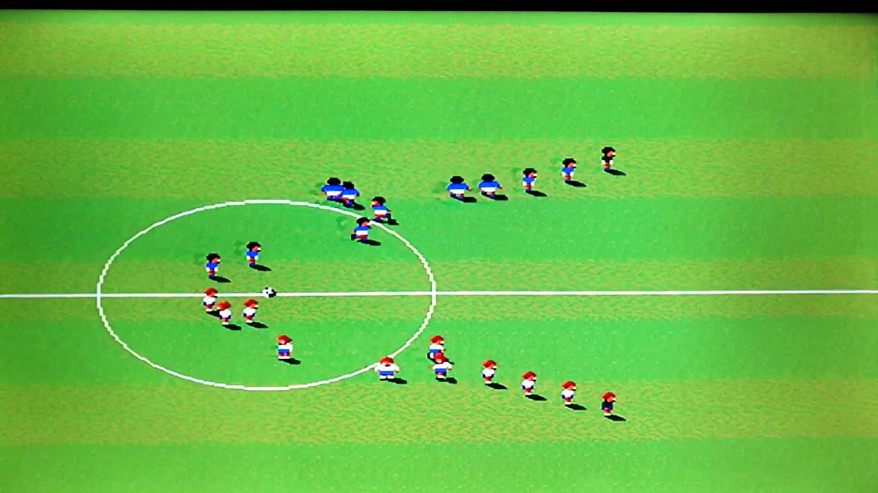 Sensible soccer on the amiga 600 Unemulated gameplay video and review.