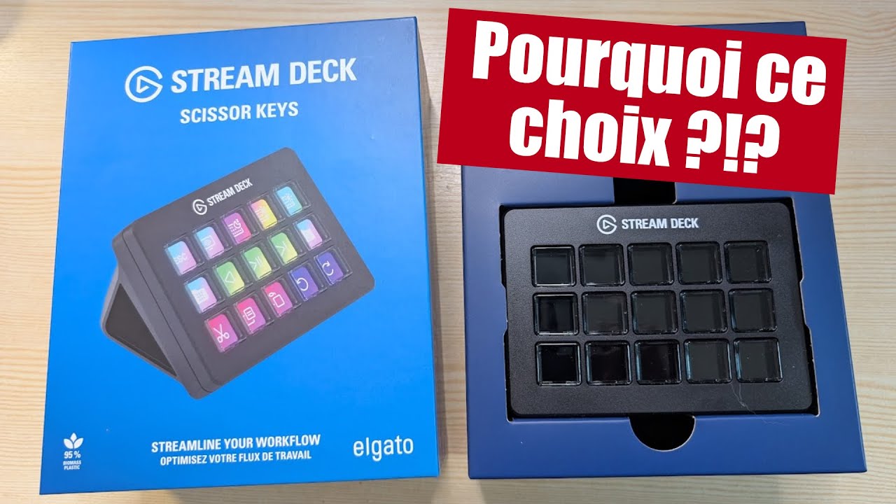 📷❗ Pourquoi choisir le StreamDeck Scissors Keys ?!? #Elgato #streamdeck