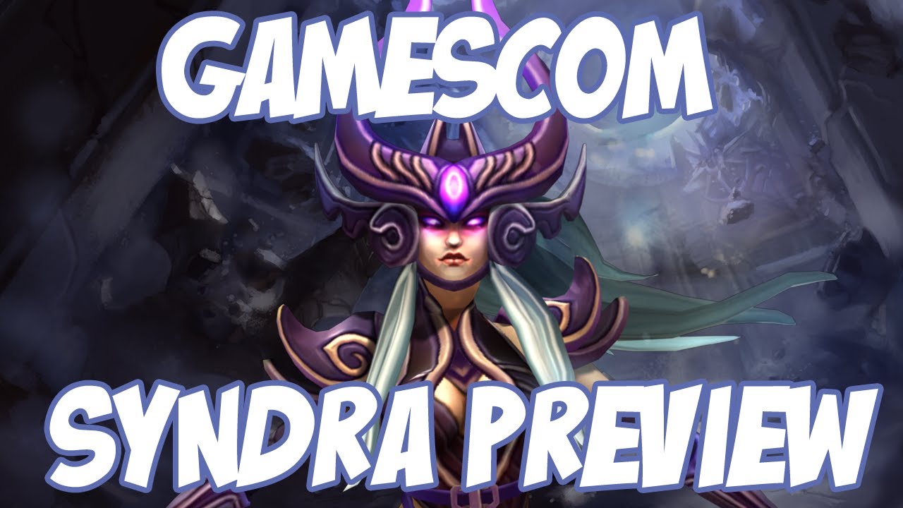 Gamescom - Riot Games Interview - Syndra Preview