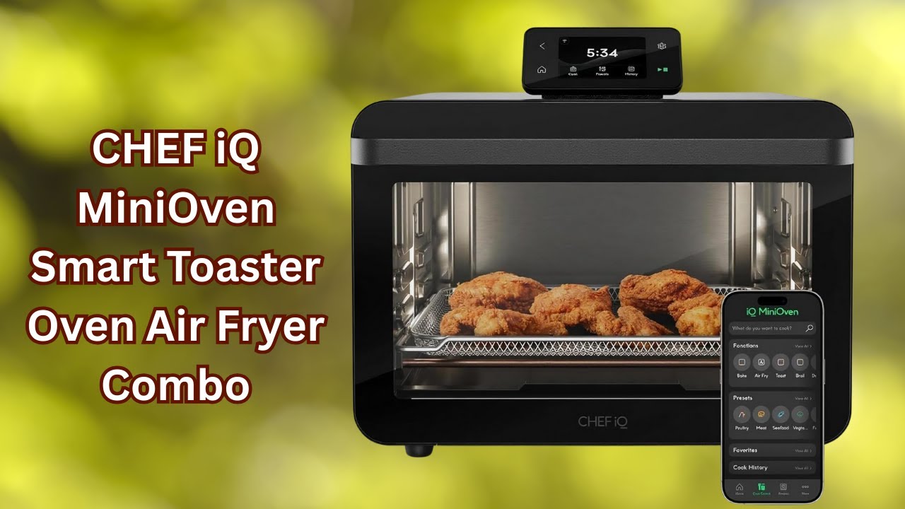 CHEF iQ MiniOven Smart Toaster Oven – Reliable Cooking Every Time – REVIEW