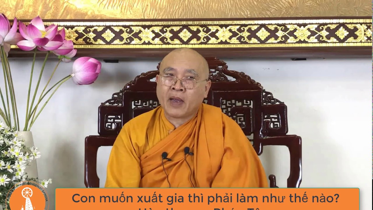 [Vấn đáp Phật pháp] Con muốn xuất gia thì như thế nào? - Hòa thượng Pháp Tông