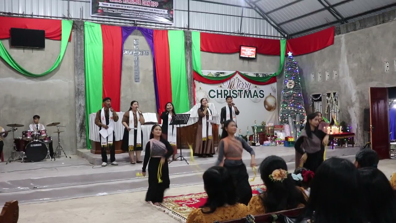Ibadah Yang Penuh Sukacita dalam Rangka Perayaan Natal 28Des2025 Jemaat BNKP TanjungBasung Resort-44