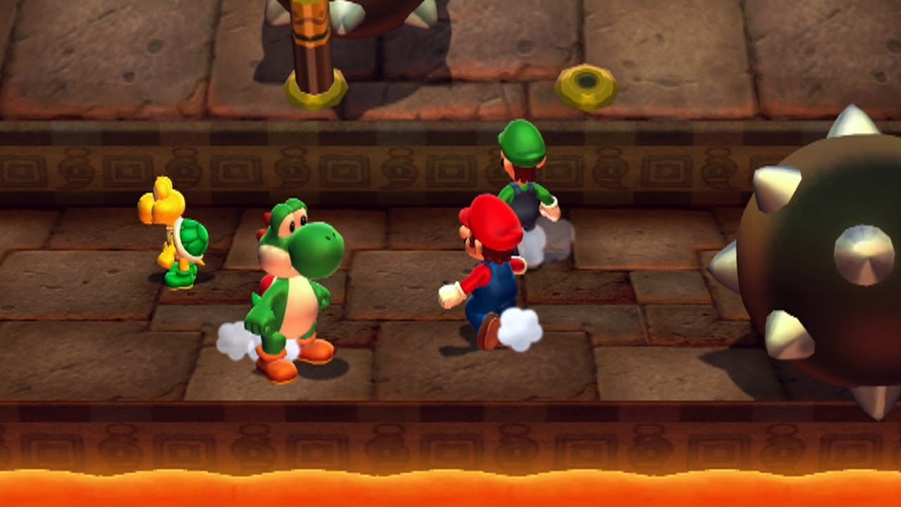 Mario Party 9 Minigames - Yoshi Vs Koopa Troopa Vs Mario Vs Luigi (MASTER CPU)