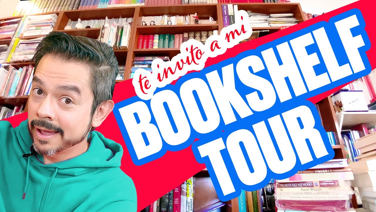 😱🔥📚 ¡TODO el librero!  +900 LIBROS 😎✌🏻en un recorrido por mi estantería | BOOKSHELF TOUR