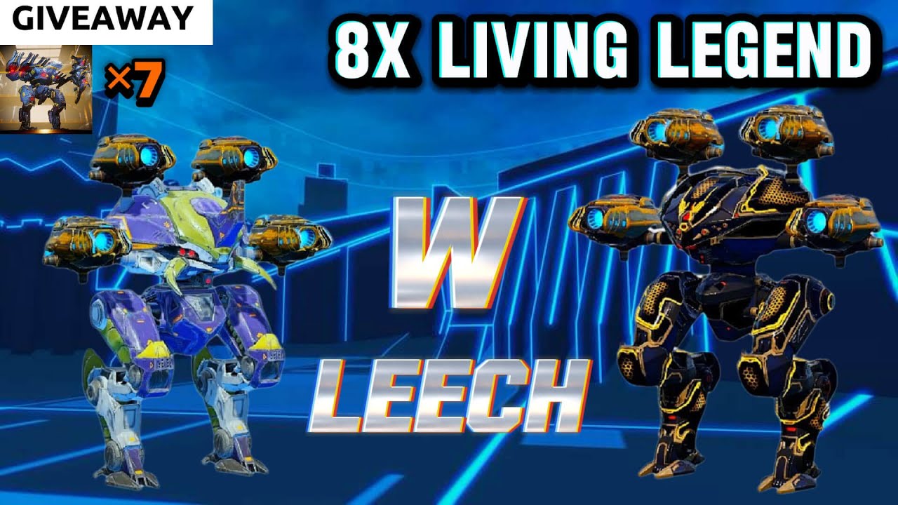 【War Robots】Kroko LEECH（UE & Scarab Tier3）｜& ×7 Bersagliere GIVEAWAY｜常識崩壊レベルの強さ#WRWinBersagliere2