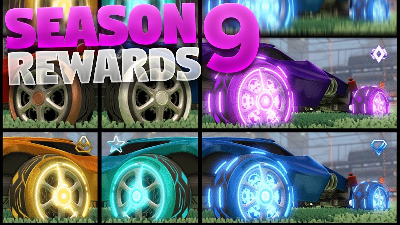 New Season 9 Rewards On Rocket League