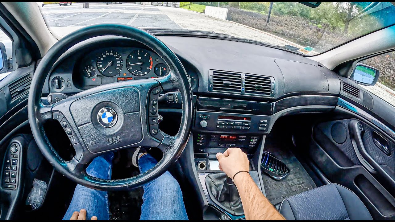 2000 BMW 5 E39 [2.5 525D 163HP] |0-100 | POV Test Drive #1338 Joe Black