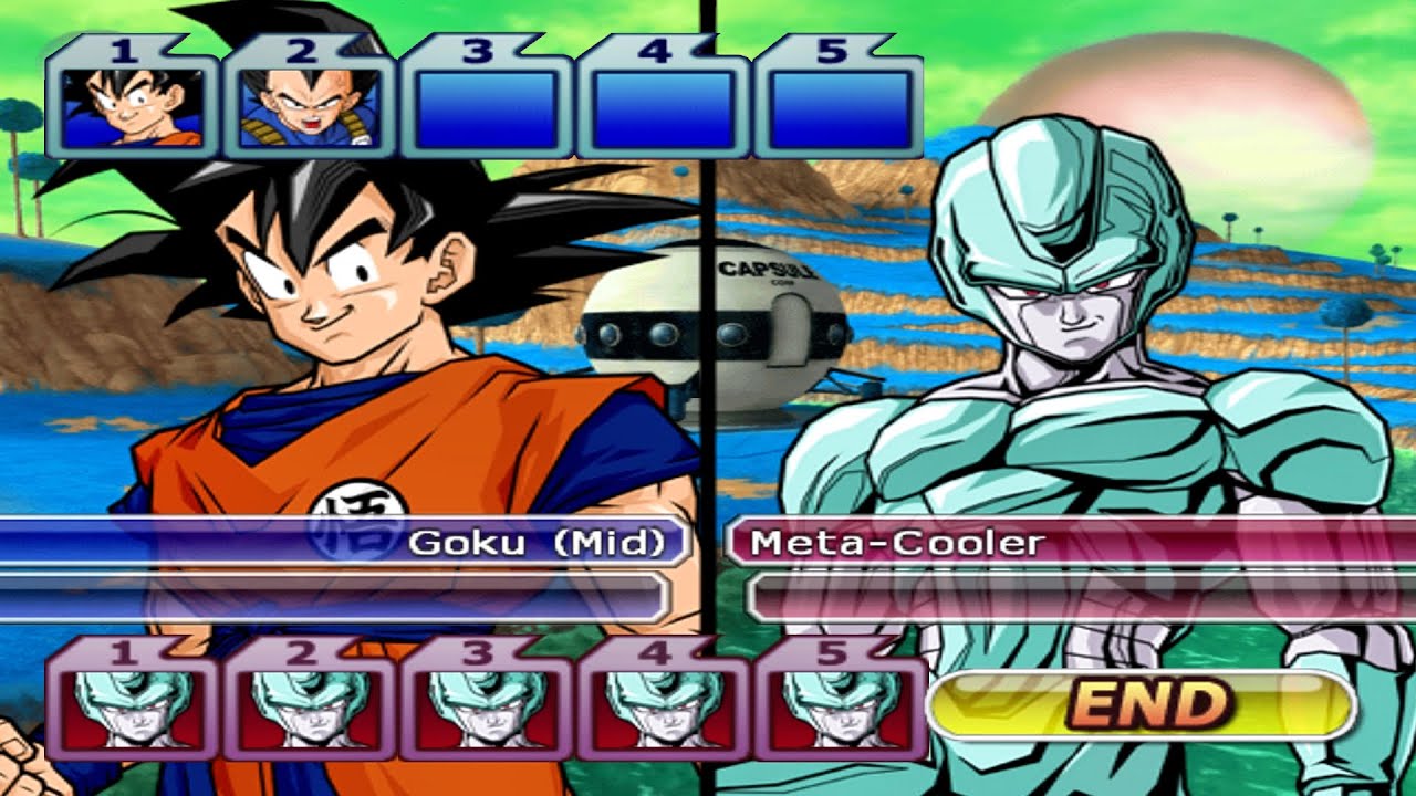 GOKU (MID) AND VEGETA VS TEAM METAL-COOLER (COM VS COM) - Dragon Ball Z Budokai Tenkaichi 3