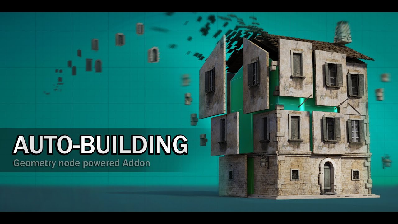 Auto-Building Blender Add-on