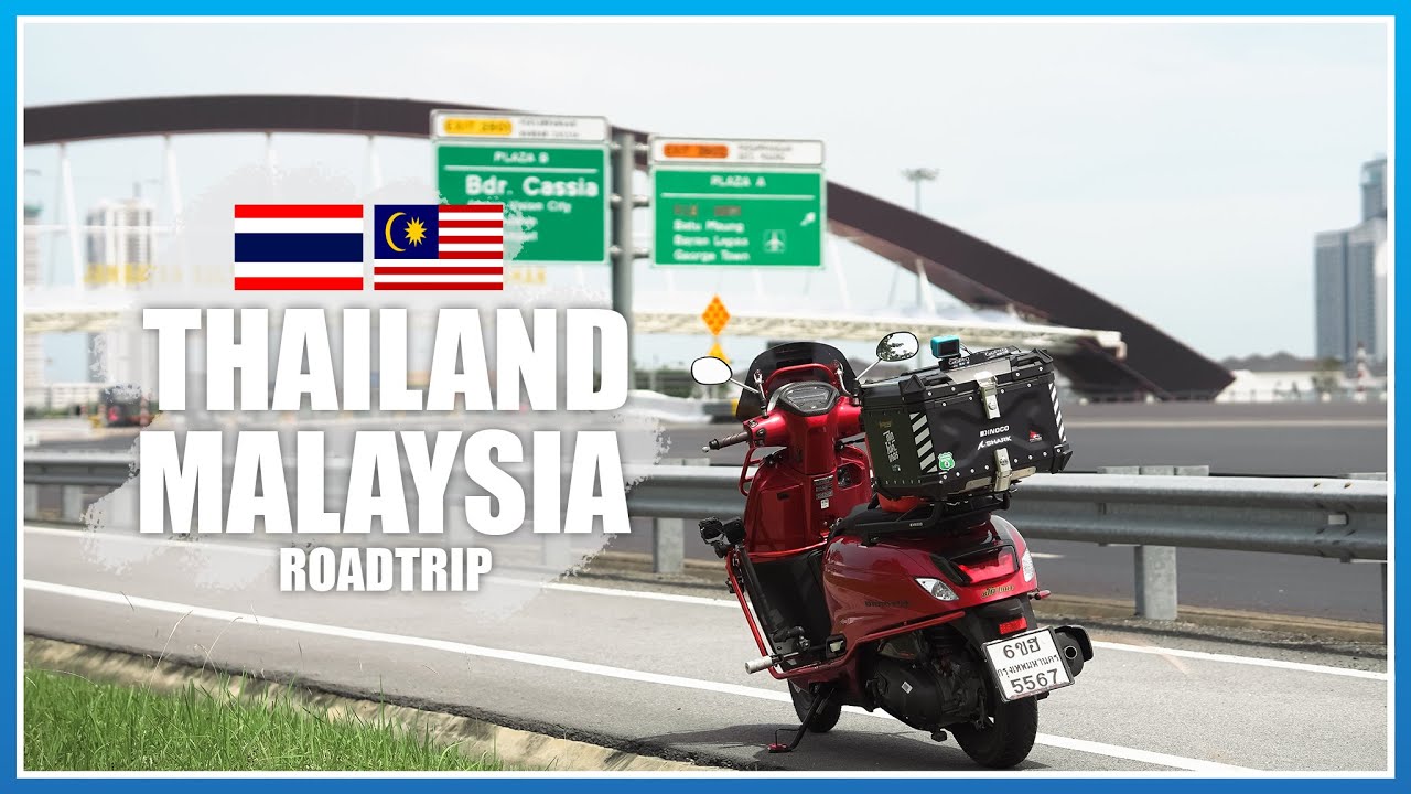 [รีรัน ] Honda Giorno160 ขี่มอเตอร์ไซค์ออโต้ไปเที่ยวมาเลเซีย