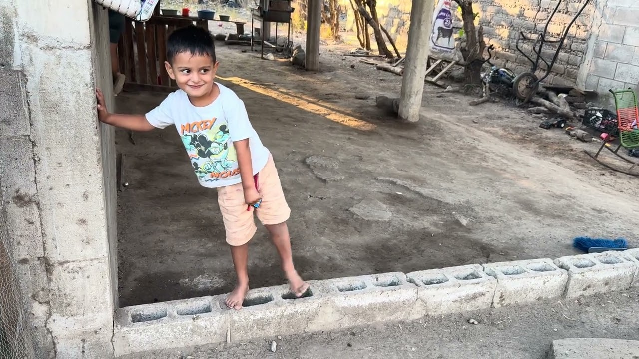 Hoy nos tocó ordeñar con antony y me contó un secreto vean lo que me contó 