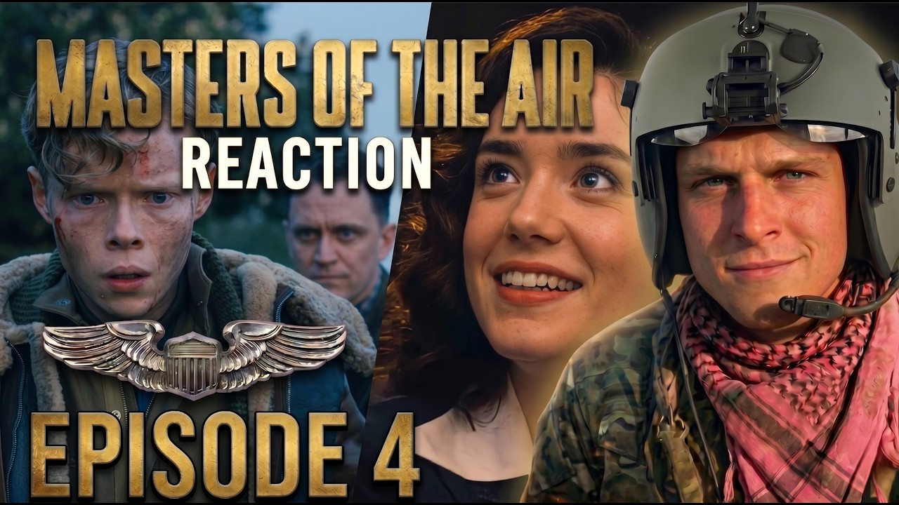 Army Pilot Reacts to Clandestine Operations in Masters of the Air (and mixes war tactics w/ dating)