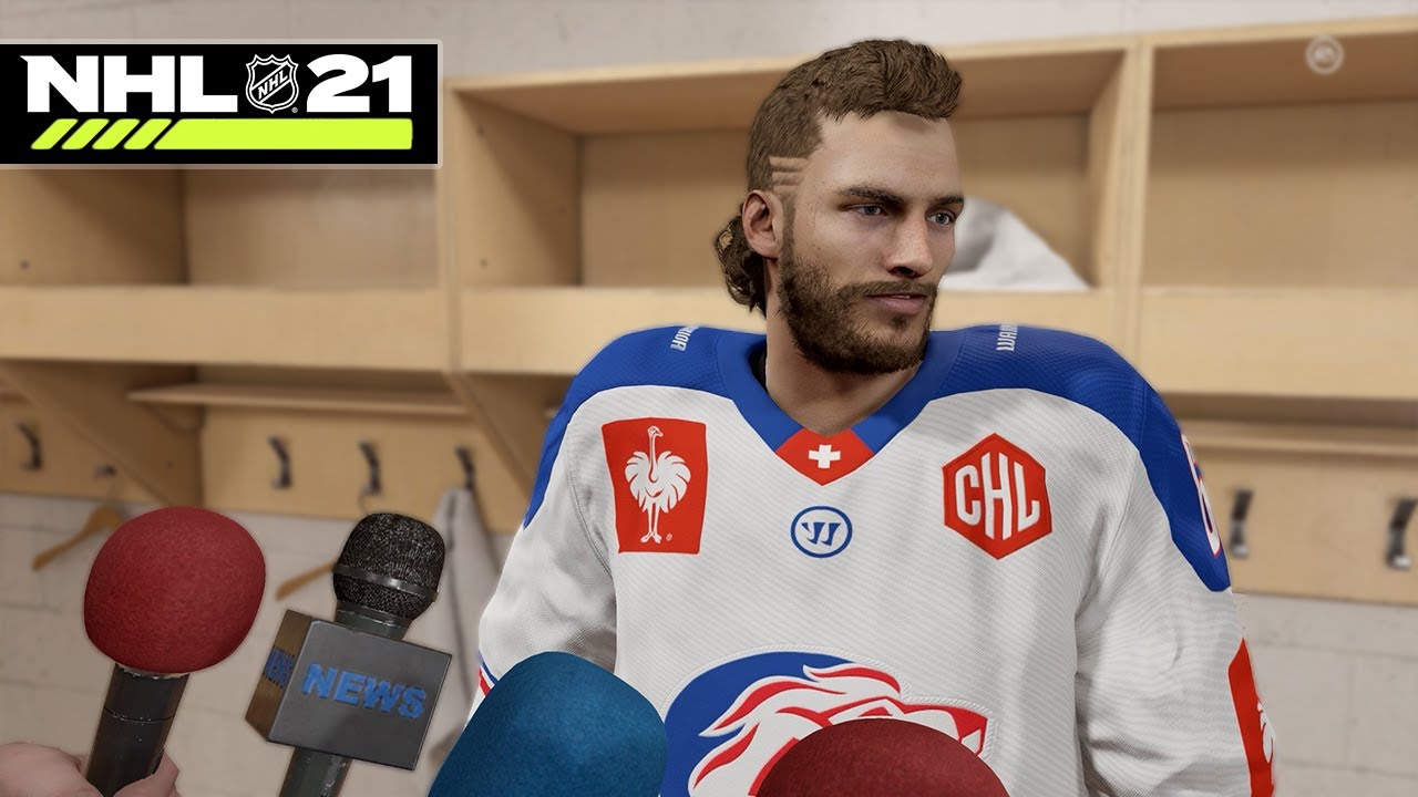 NHL 21 BE A PRO #1 *RUSTY GOES TO EUROPE*
