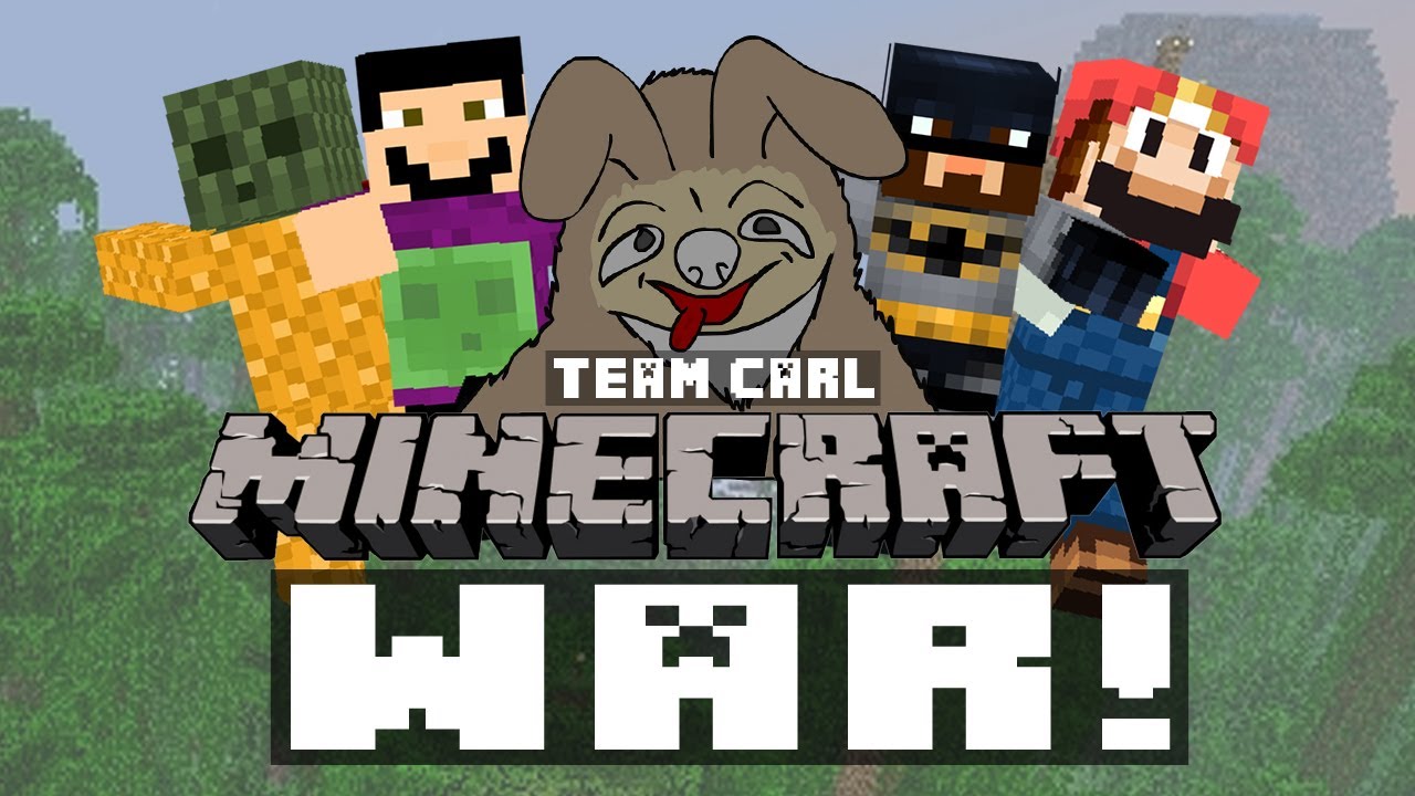 The Creatures Minecraft War Team Carl's P.O.V. (500k Subs Special!)