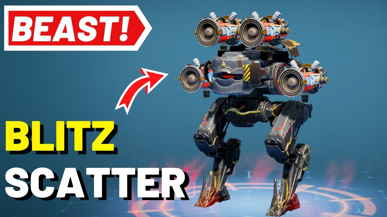Blitz Scatter just sent everyone to retirement home... - War Robots