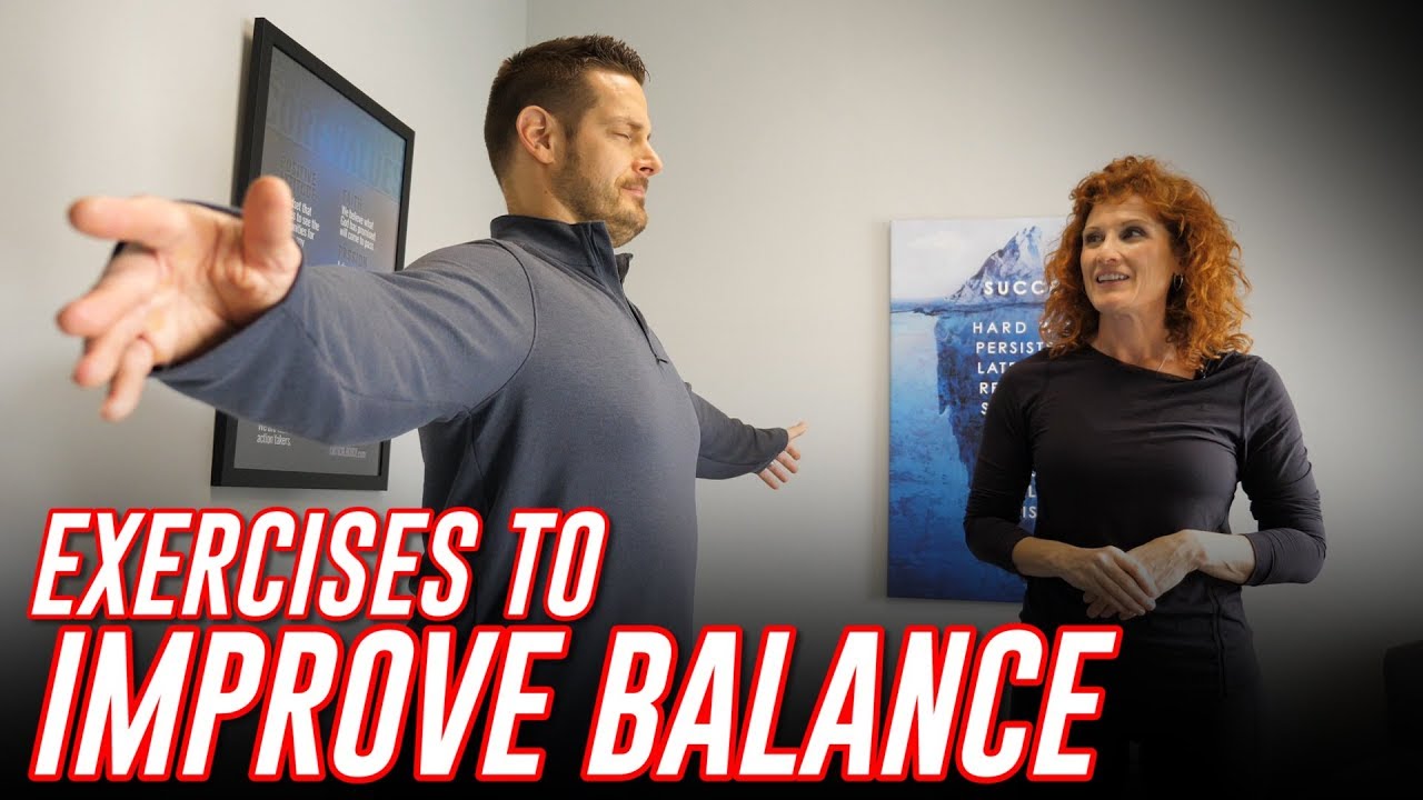 TOP 3 Exercises to Improve Balance (PREVENT FALLS & Add Stability)