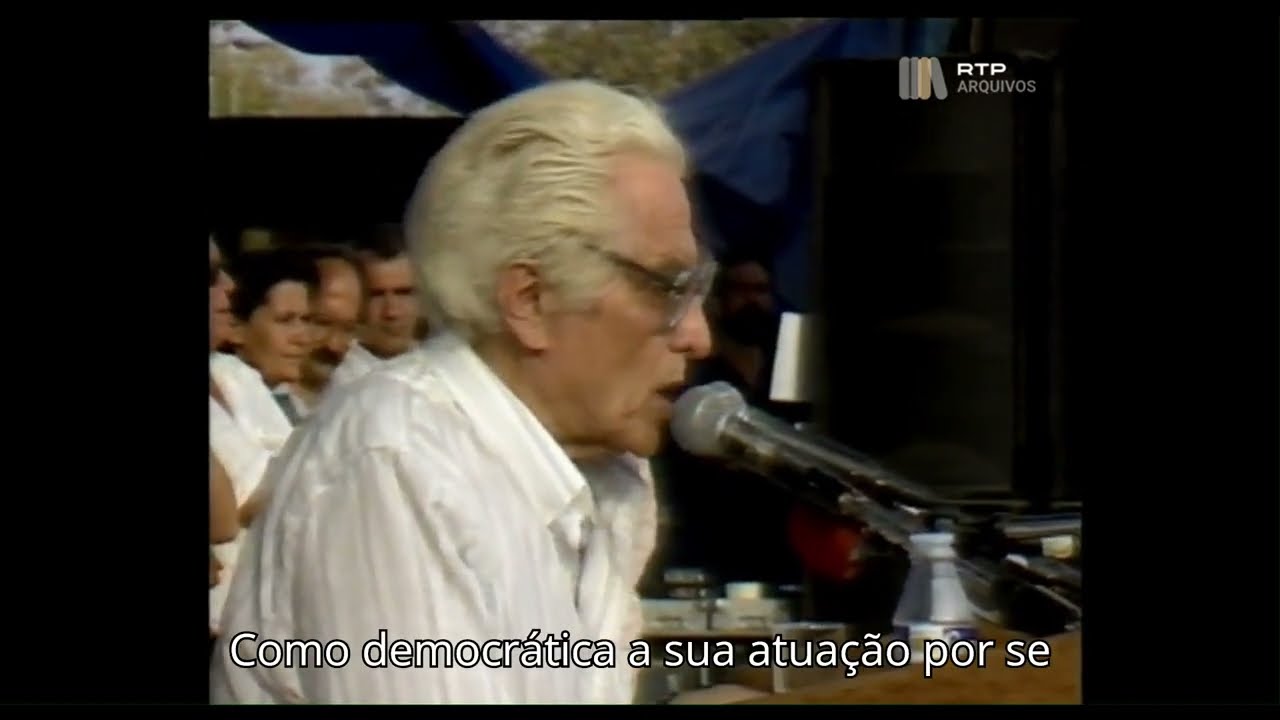 DECLARAÇÕES DE ÁLVARO CUNHAL NA FESTA DO AVANTE - PT - 1990-09-09
