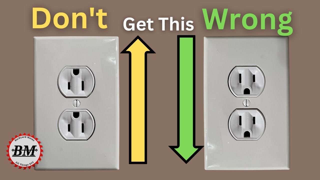 Are your outlets installed upside down? (You may be surprised)