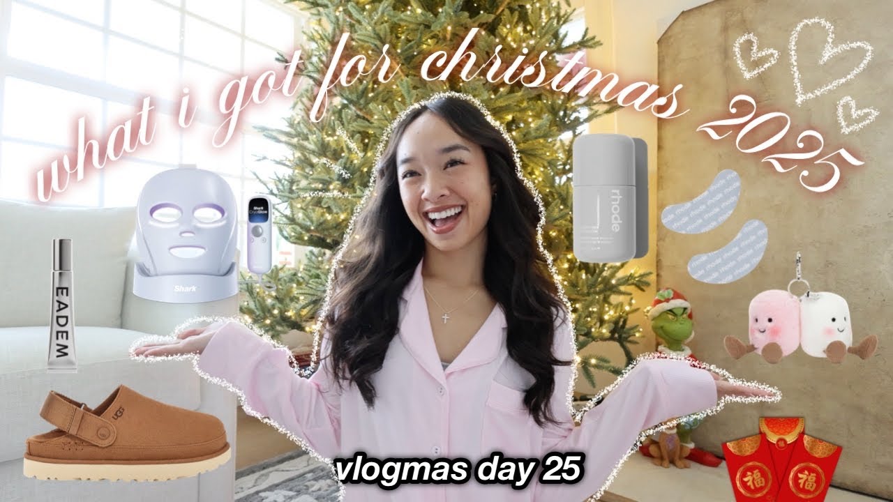 what i got for christmas 2025 haul ❤︎ Vlogmas Day 25!