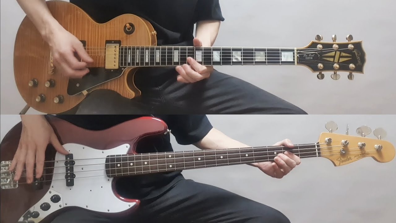 Europe - The Final Countdown, Guitar/Bass Cover