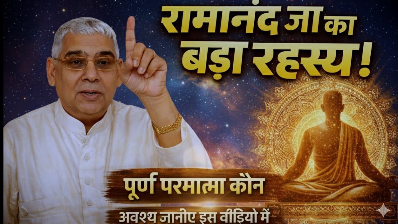 रामानंद जी का बड़ा रहस्य | पूर्ण परमात्मा कौन? | Sant Rampal Ji Maharaj