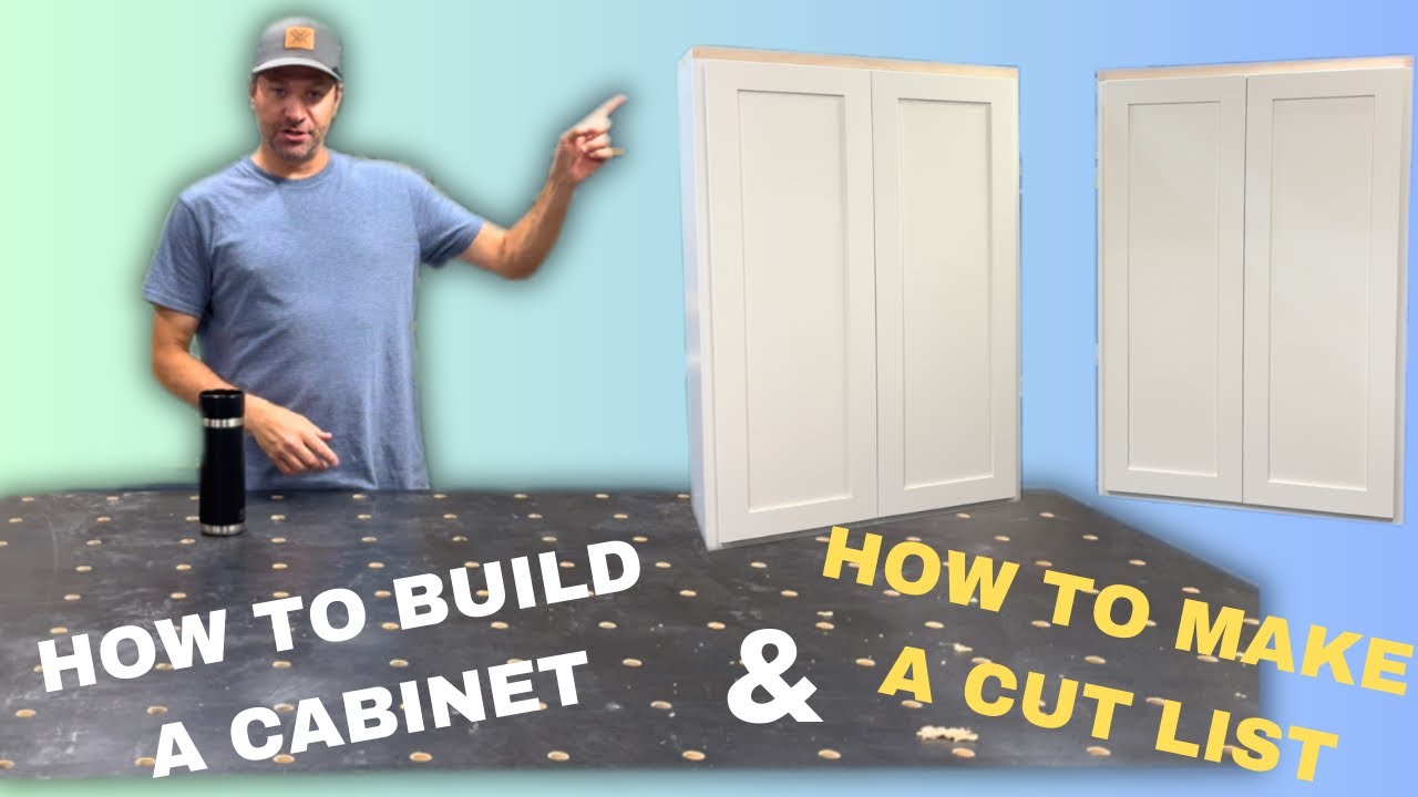 How to build a cabinet & How to create a cut list