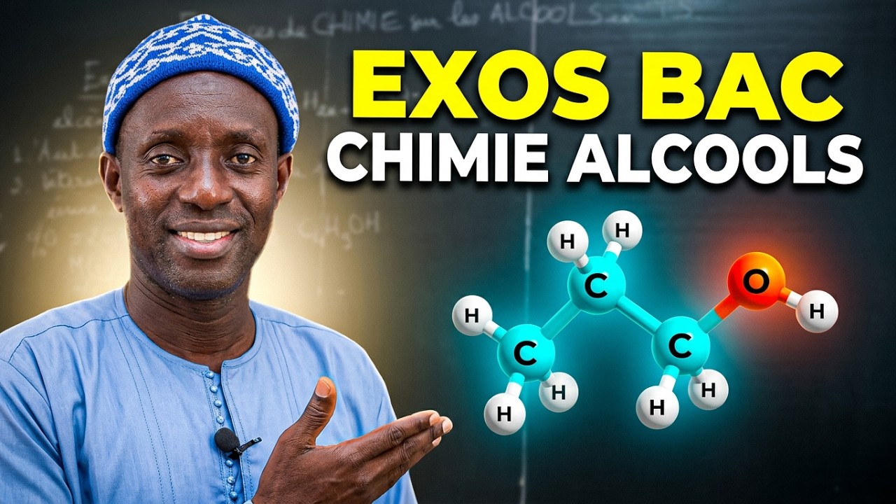 Exercices - Terminale S - PC : Les alcools / M. Diop