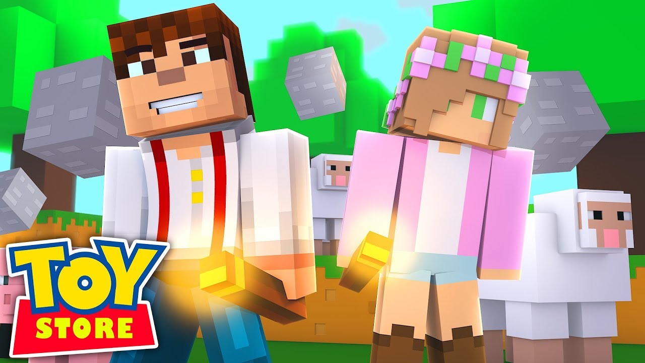 LITTLE KELLY IS IN STORY MODE! Minecraft Toystore