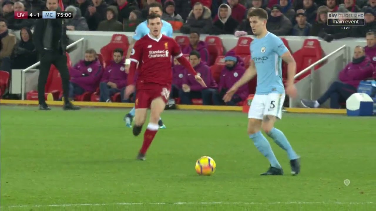 The moment Andrew Robertson became a Liverpool's Favourite