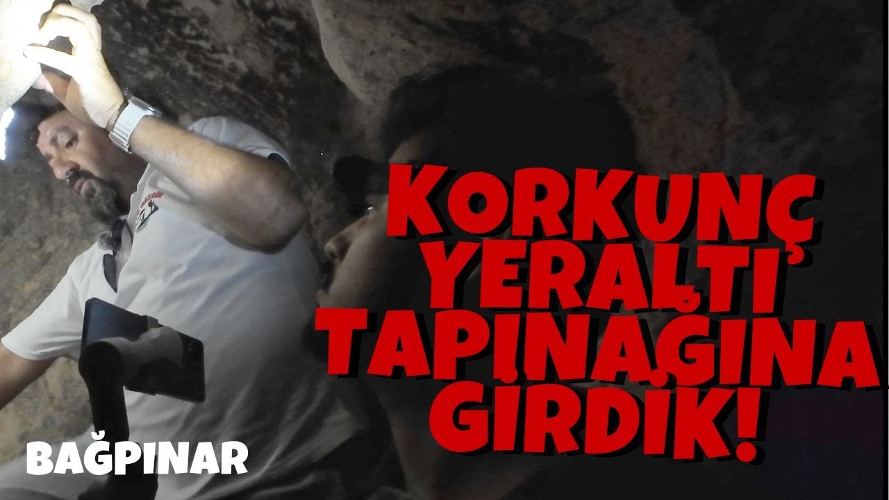 BAĞPINAR'DA GİZEMLİ TAPINAK!