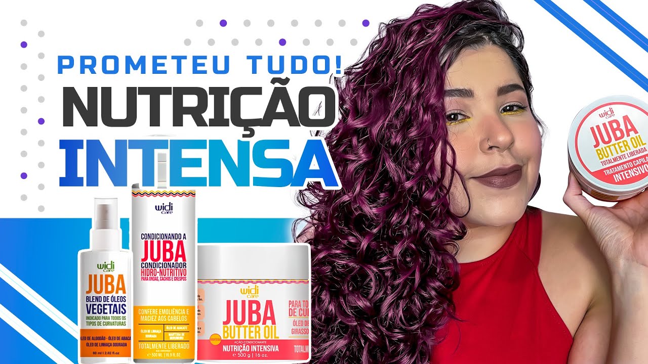 LANÇAMENTO WIDI CARE JUBA BUTTER OIL [NO POO]