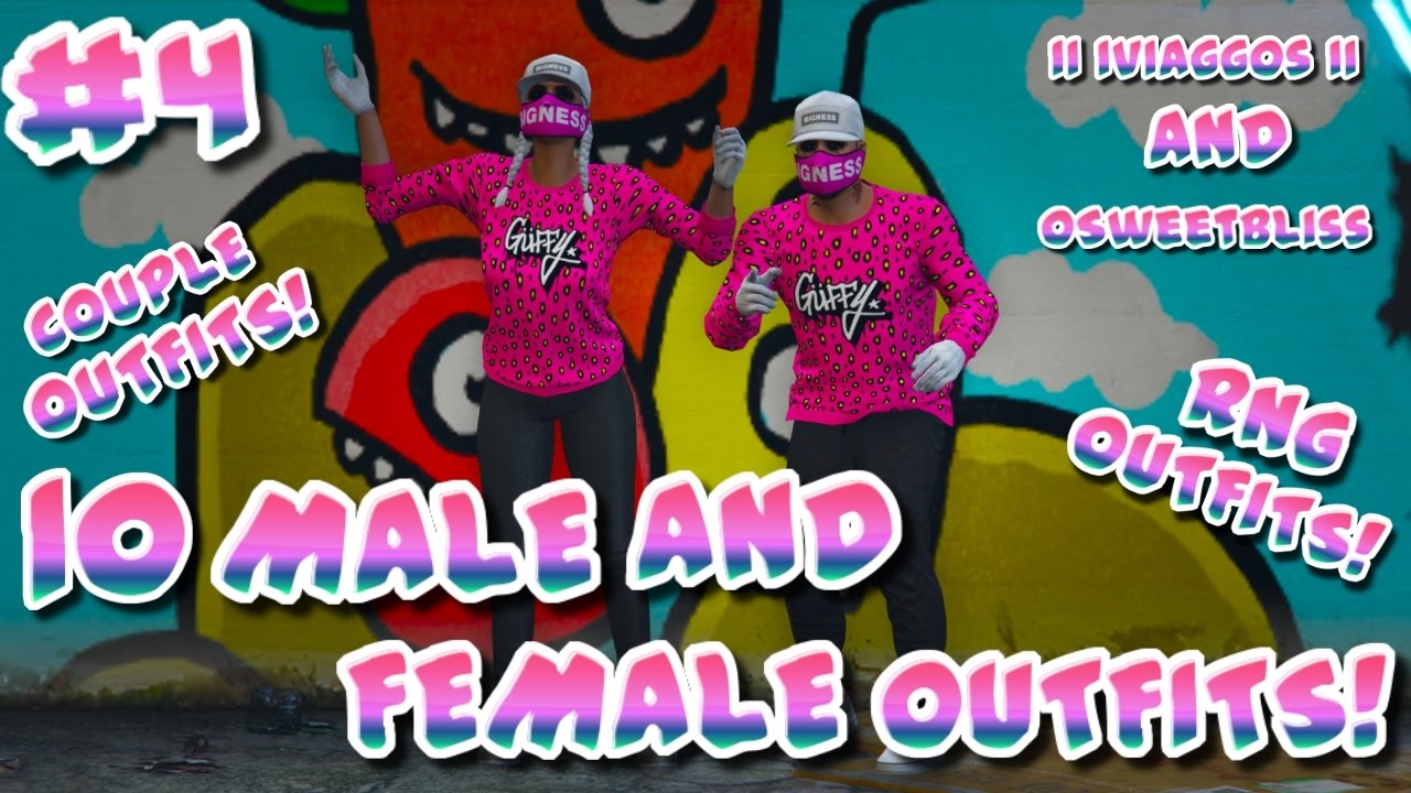 GTA V ONLINE 10 MALE & FEMALE OUTFITS! (Import/Export DLC)