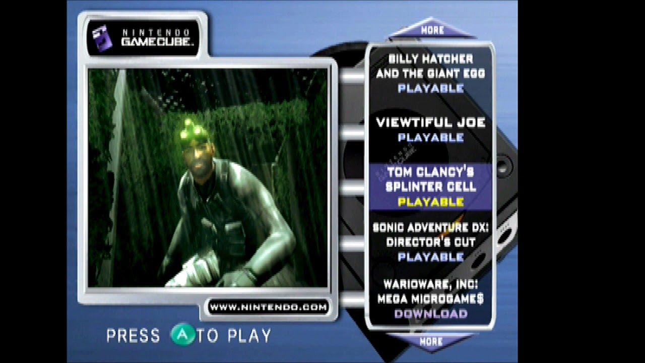 GameCube Demo Disc Soundtracks