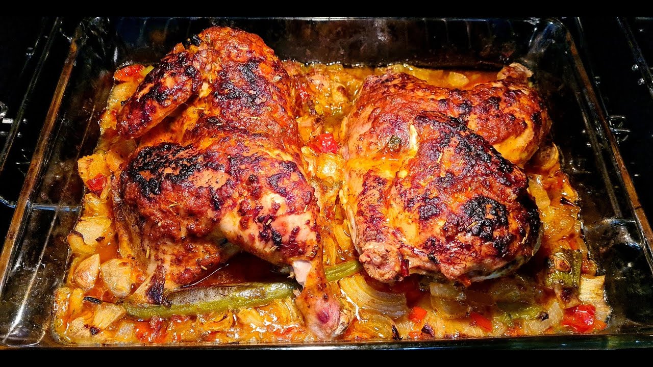 ئاماده كردنى مريشكى سور كراوه 🍗 (دجاج محمر)