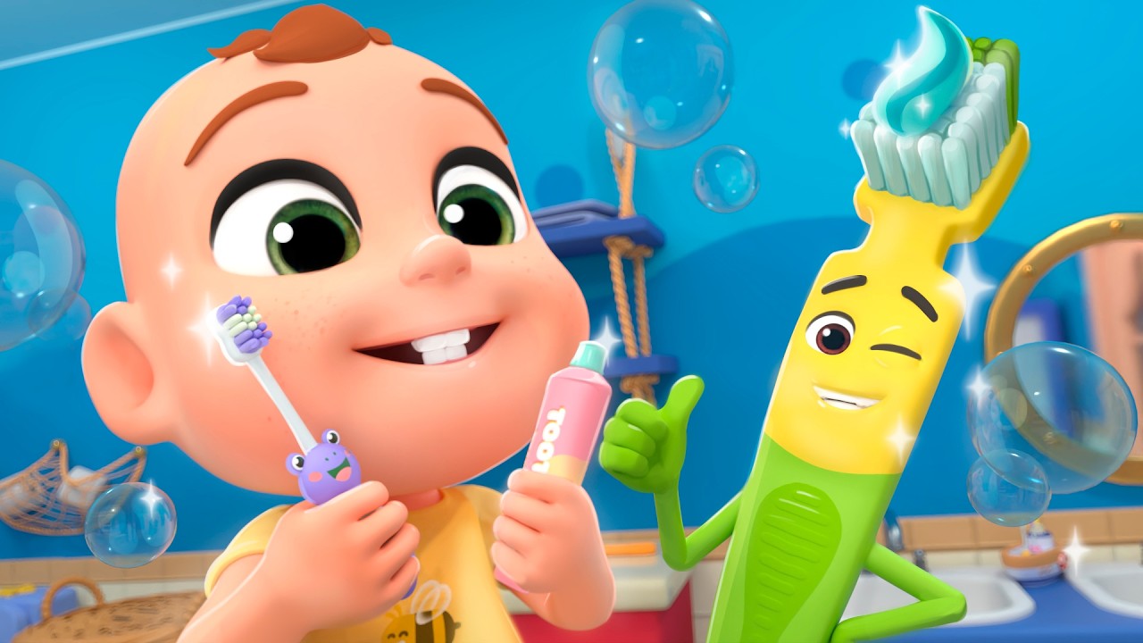 Toothbrush Song – Sparkly Teeth Parade | More Baby Songs & Nursery Rhymes