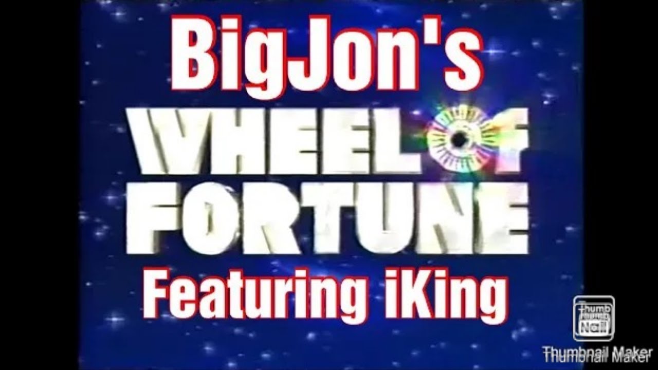 BigJon's Wheel Of Fortune Feat. iKing (Game #49)