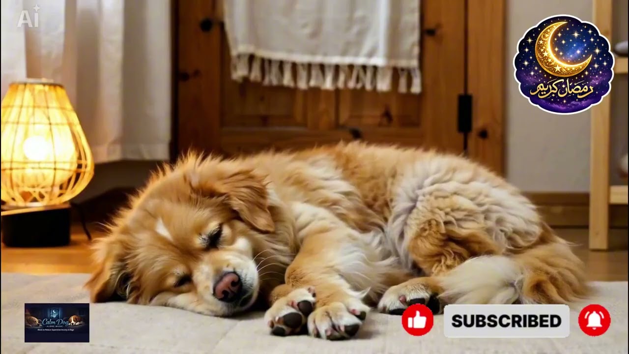 Deep Sleep Music for Dogs – Relaxing Anti Anxiety Dog Music