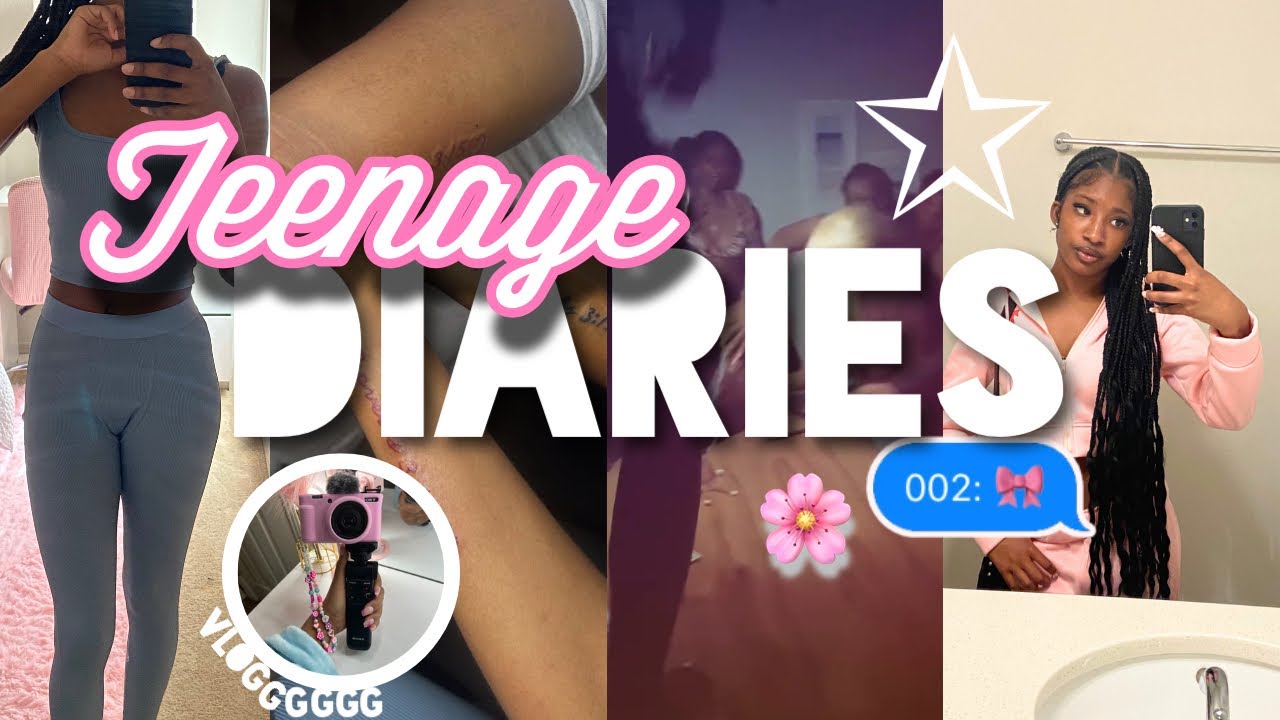 TEENAGE DIARIES 02: first tattoo?!? bnb party, friends, lifestyle + more