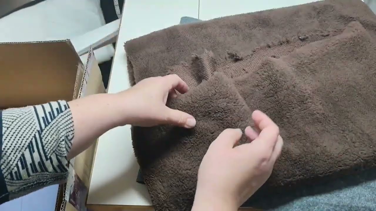 Unboxing Stoffrestepaket