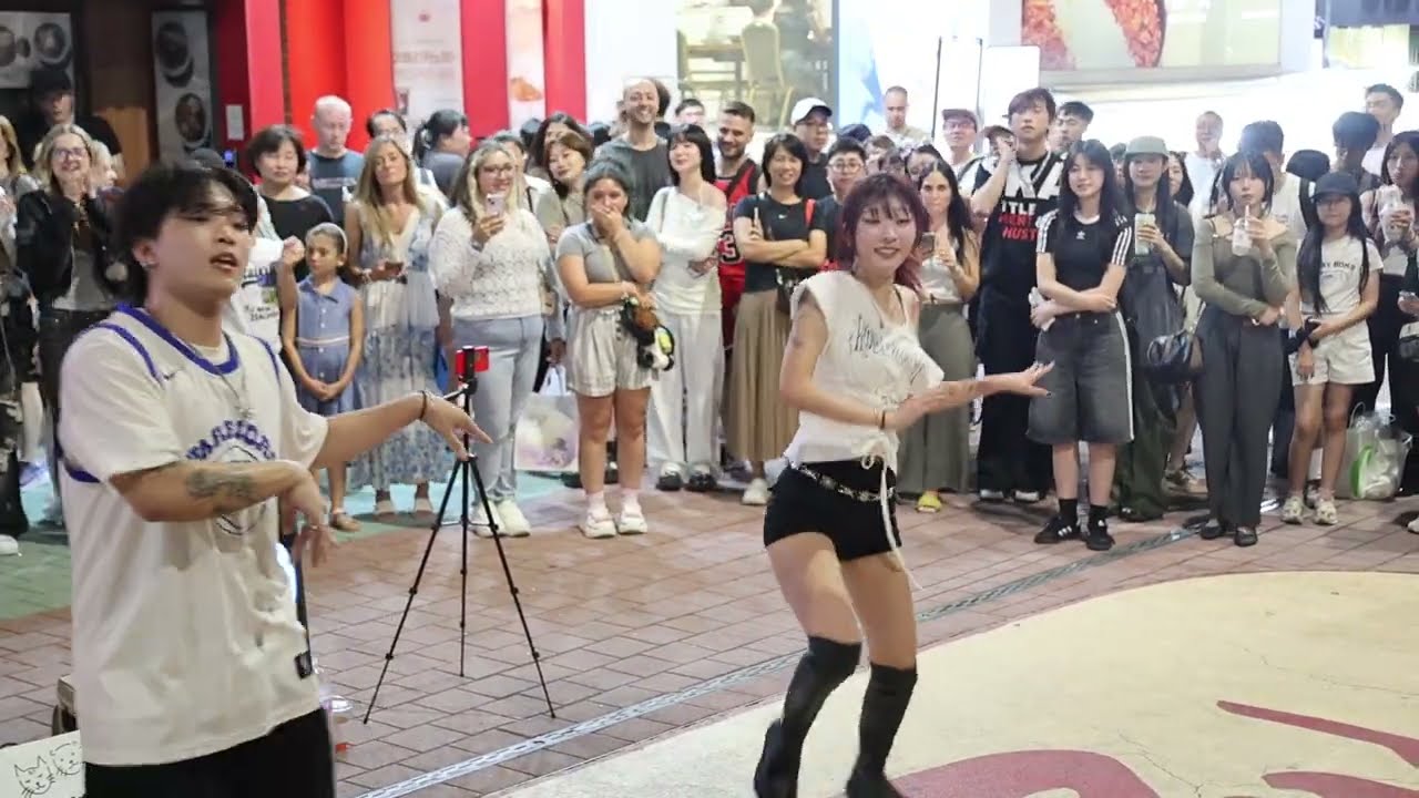 Kpop&JHKTV]Hello Hyunjin&Saehee in hongdae kpopdance #Gentleman#PSY안녕하세 현진앤세희 홍대케이팝댄스#젠틀맨