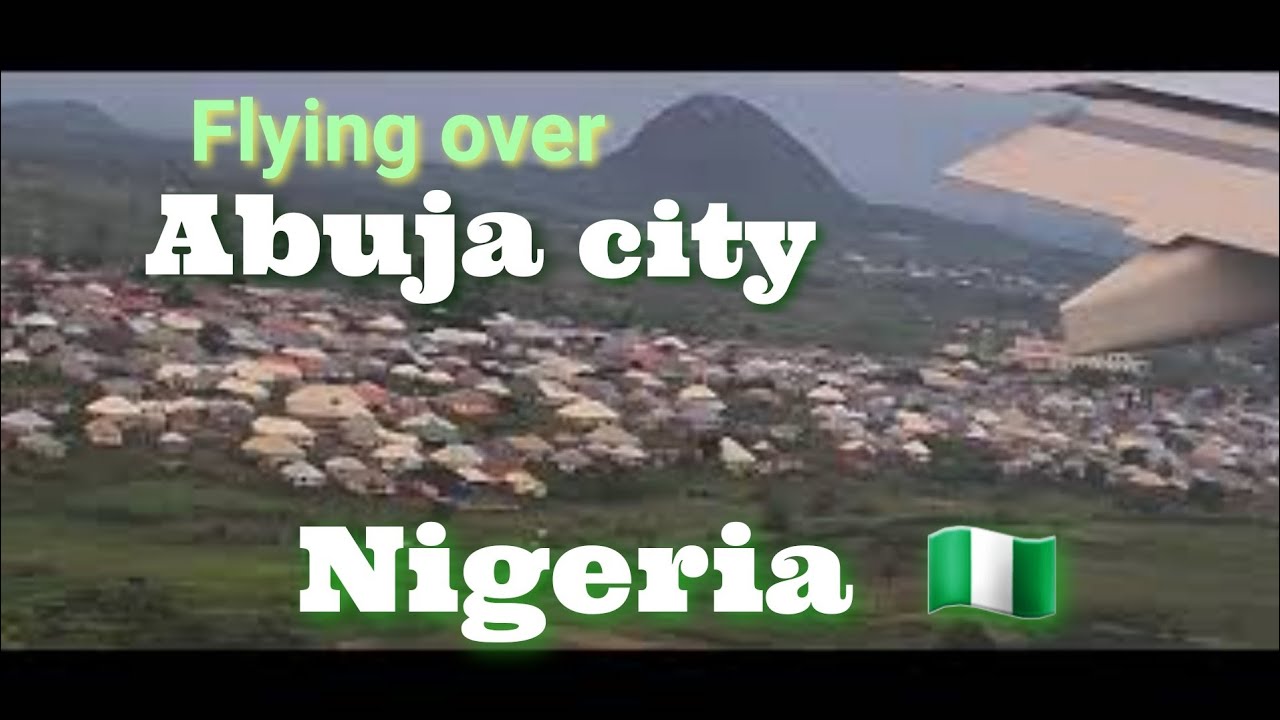 ABUJA city - Nigeria 🇳🇬 Airport Plane landing | views from plane window