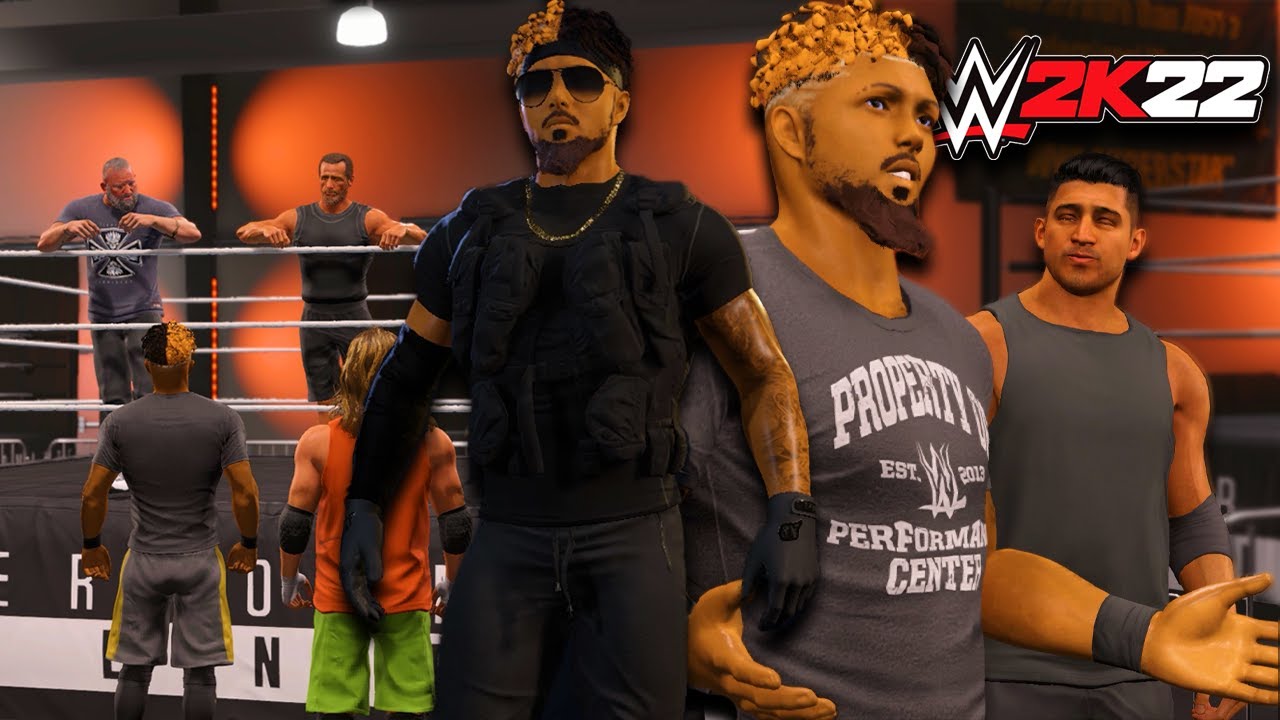 Creation of Kentrell [The Blueprint] Cobb | WWE 2K22 MyRise Ep.1
