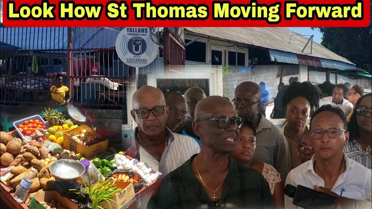 Yallahs Residents And Vendors Welcome The Reopening Of the Market By Desmond Mckenzie