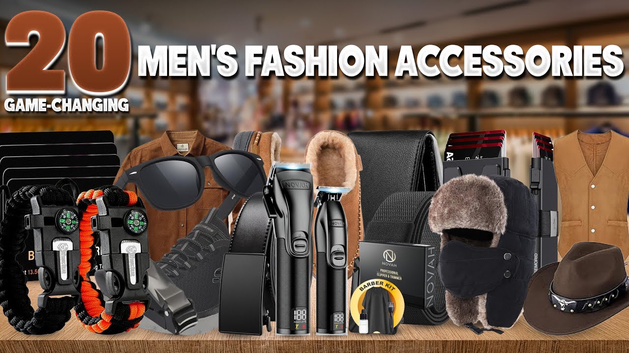 20 революционных аксессуаров для мужской моды на Amazon, которые вы обязательно должны увидеть