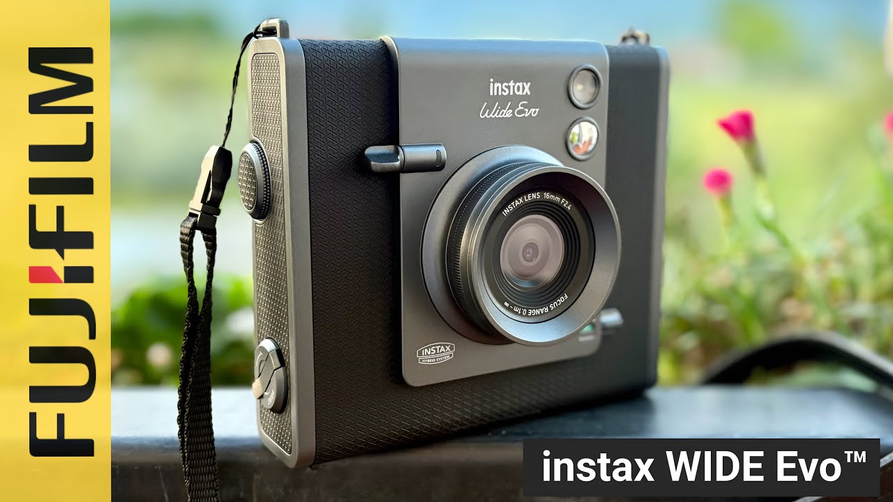 instax Wide Evo by FUJIFILM - The Best Instant Camera and Photo Printer for Smartphone