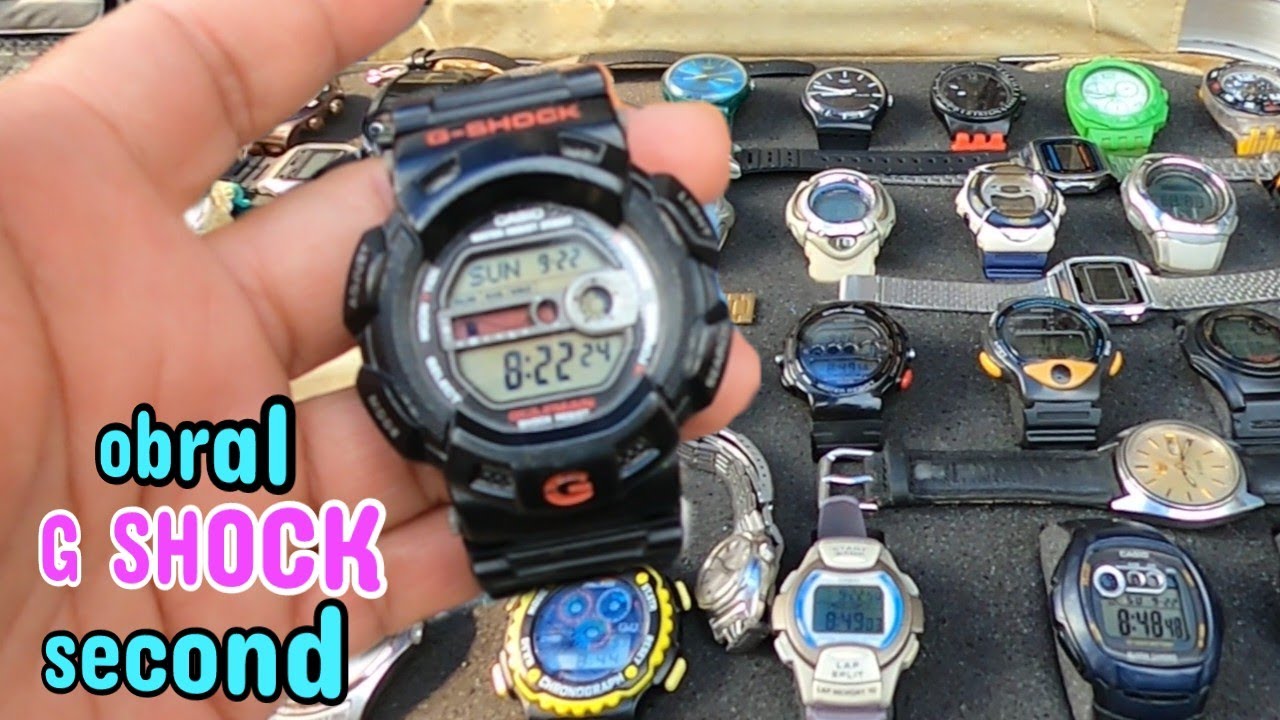 Review harga jam tangan G SHOCK di pasar loak Jatinegara