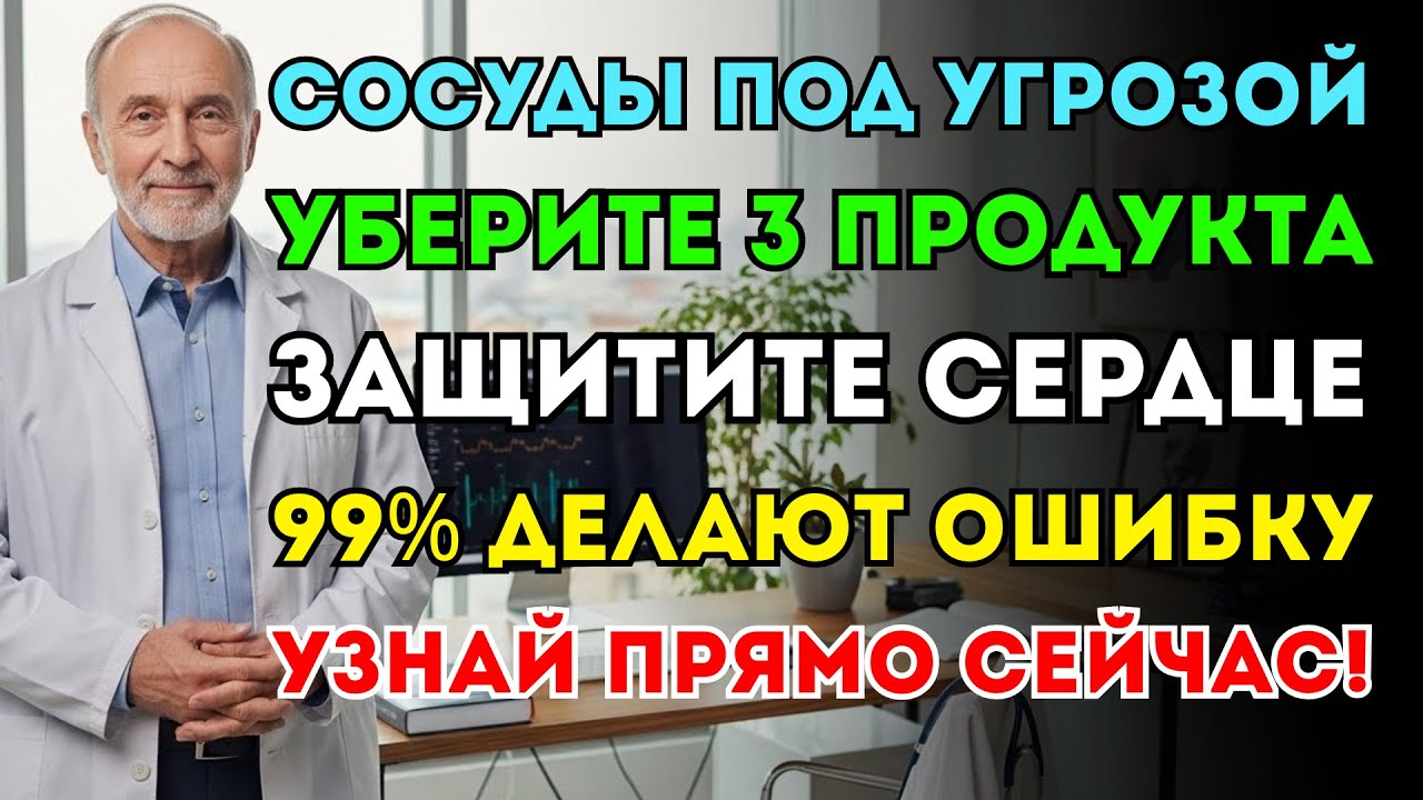 врач-терапевт с 40-летним стажем предупреждает: 3 продукта при высоком холестерине под запретом
