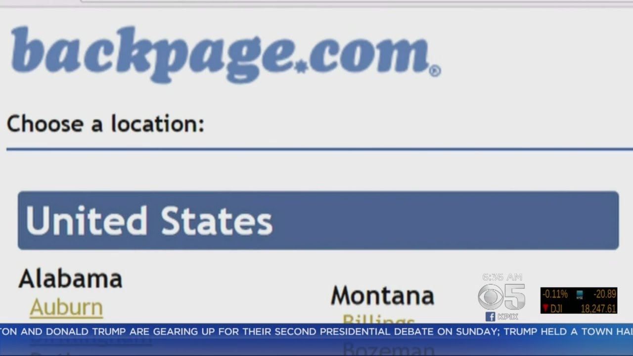 Backpage.com CEO Accused Of Human Trafficking