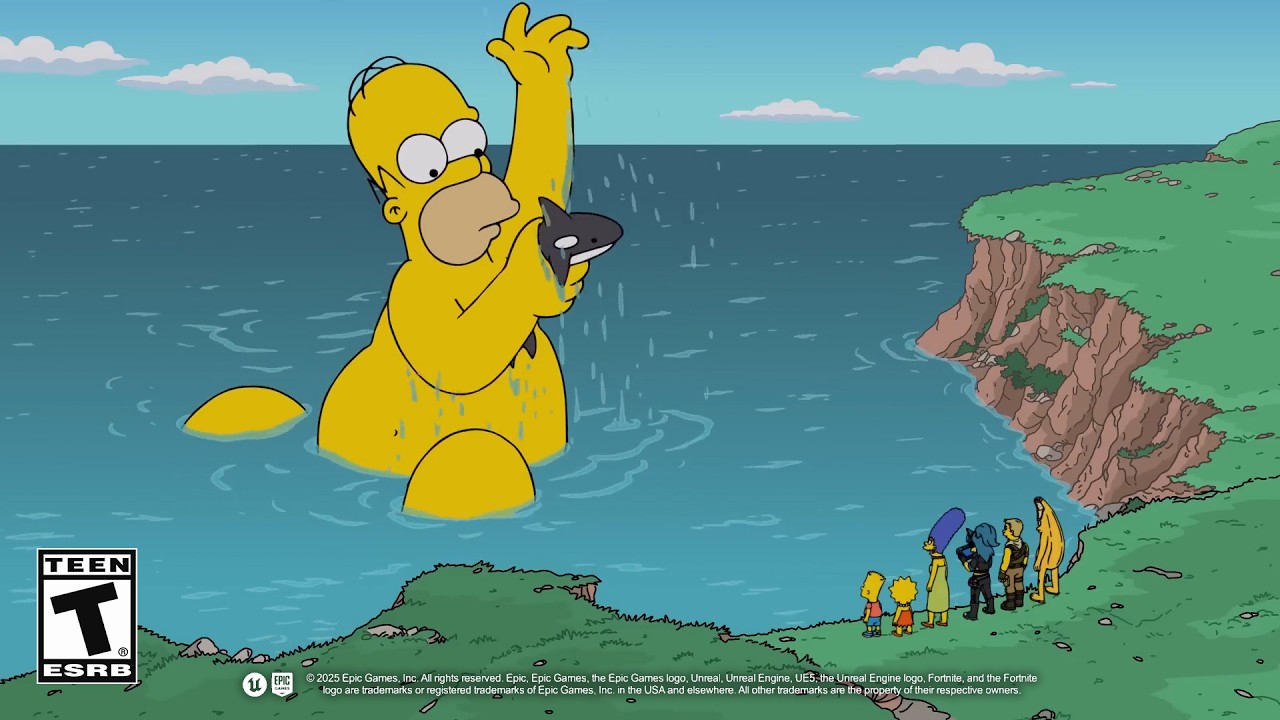 Fortnite x Les Simpson | Trailer L'incroyable Homer 😏 (Endgame)